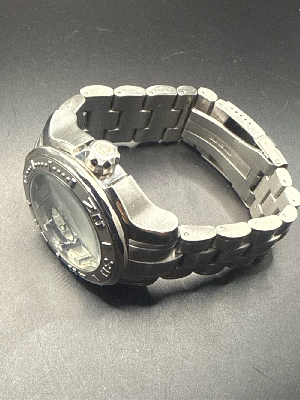 Invicta Pro Diver 0886 (a 52mm silver-tone stainless steel quartz New Battery - Picture 4 of 7